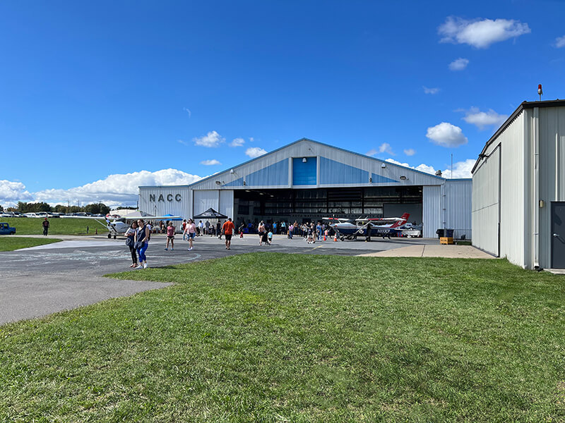 The AOPA National Aviation Community Center (NACC) at KFDK, Frederick, Maryland.