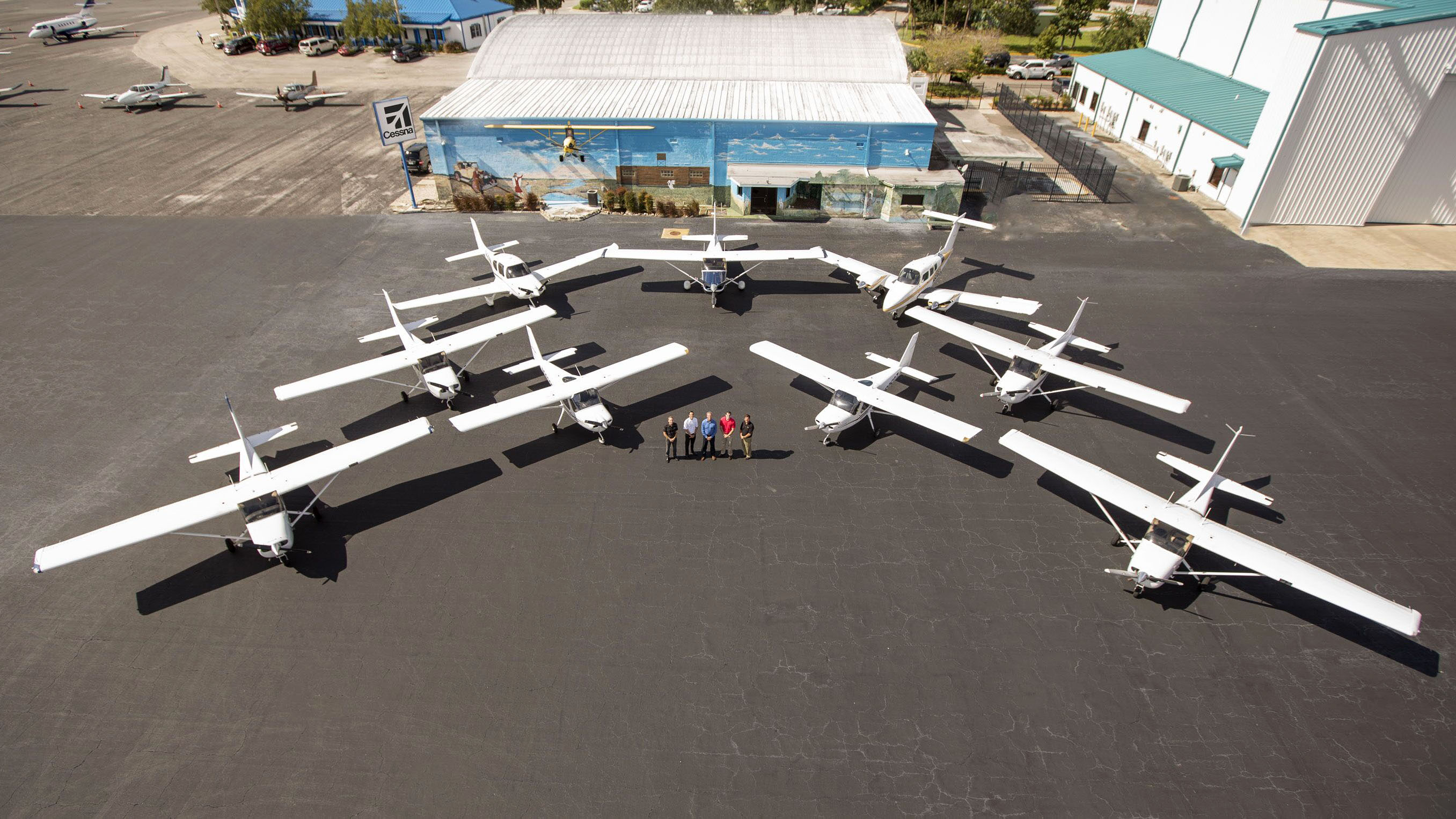 Flight Training Professionals, based at Executive Airport in Orlando, Florida, won Best Flight School in AOPA’s 2016 Flight Training Excellence Awards Oct. 25. Photo courtesy of Ed Comisky.