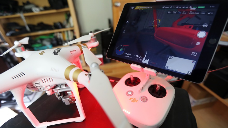 DJI announced Aug. 14 that the company will soon offer customers the option of blocking data transmission to and from the mobile apps used to control DJI aircraft. Jim Moore photo. 