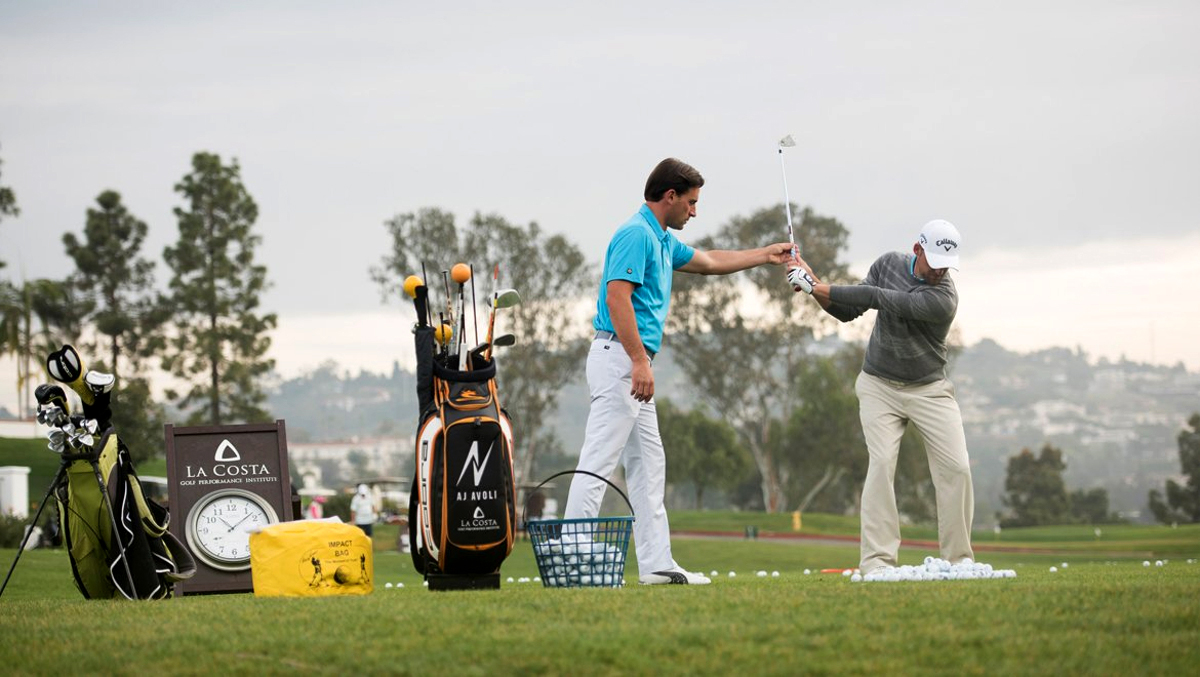 Give your game a tune-up at La Costa’s Golf Performance Institute. Photo courtesy Omni Resorts.