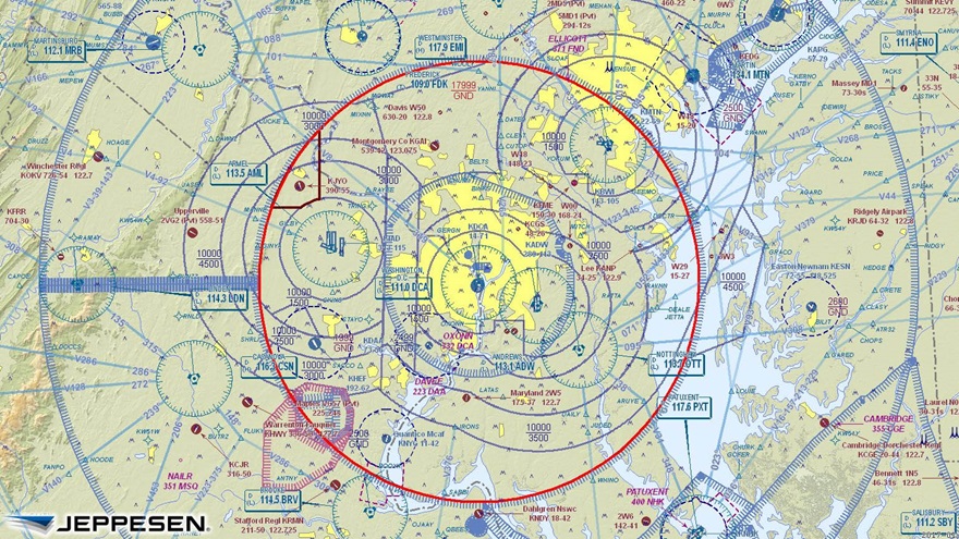 Special flight restrictions will be in place in the Washington, D.C., area for the inauguration of President Donald Trump.