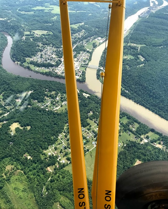 Super Cub flies across the country