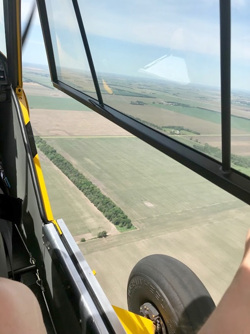 Super Cub flies across the country