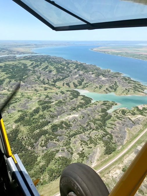 Super Cub flies across the country