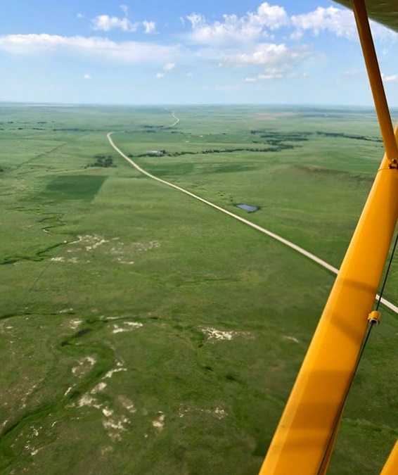 Super Cub flies across the country