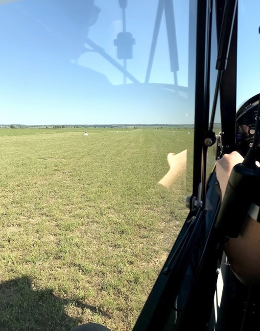 Super Cub flies across the country