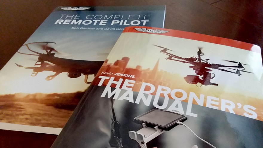 Two new titles from Aviation Supplies & Academics take the drone enthusiast from building your own unit to comprehension of the regulations and how to operate safely in the National Airspace System.