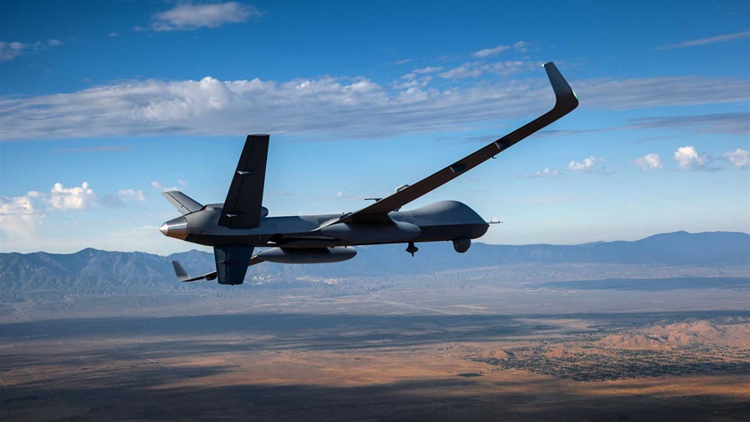 Predator B ER photo courtesy of General Atomics Aeronautical.