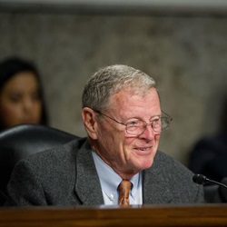 Sen. James Inhofe (R-Okla.) Photo courtesy of his Senate office.