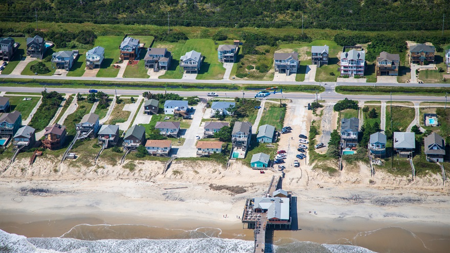 This view of a passing helicopter as seen from a single-engine Cessna flown in support of North Carolina’s public safety response to Hurricane Dorian illustrates just how difficult seeing and avoiding manned aircraft can be, to say nothing of spotting a drone. Photo by Steve Rhode/Wake Forest Fire Department. 