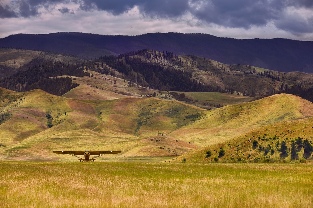 Flying the Idaho wilderness