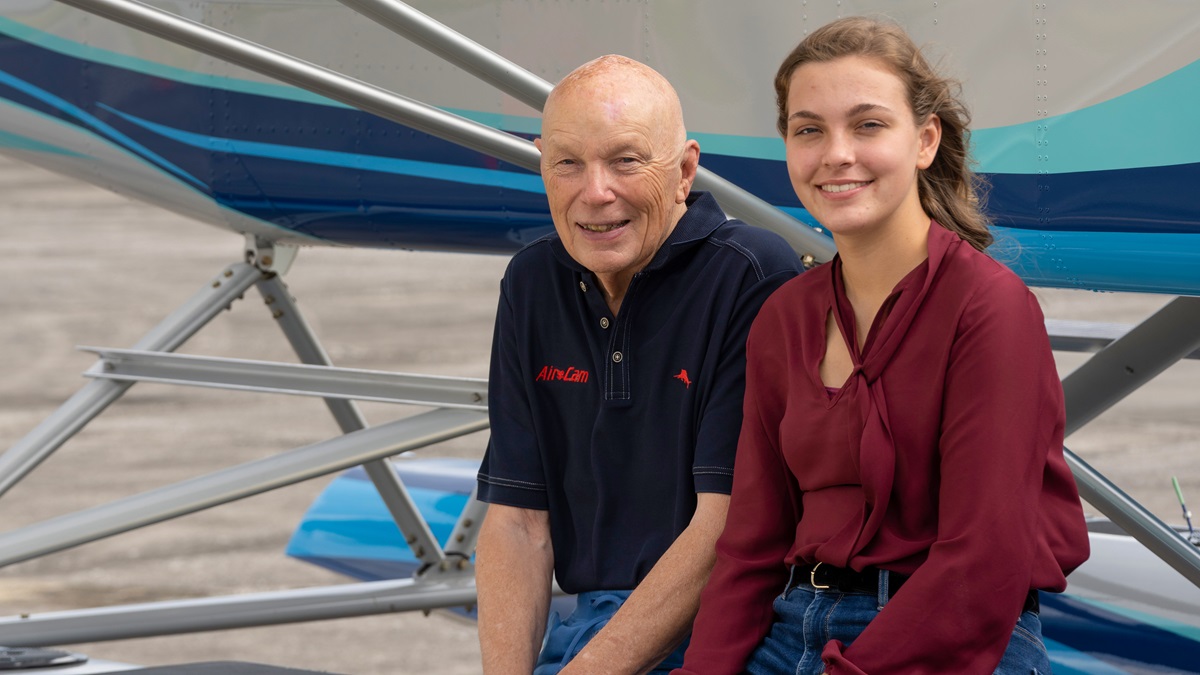 Story Musgrave and his AirCam