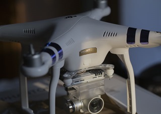 The FAA reminded owners of unmanned aircraft weighing between 0.55 pounds and 55 pounds, such as this DJI Phantom quadcopter, that they must register by Feb. 19. Jim Moore photo. 