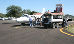 Citation Jet pictured belongs to Mike Bidwell, President of the Arizona Cardinals football team and a licensed pilot