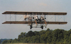 A replicas of the famous 1910-1913 Wright B Flyer