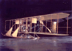 A replicas of the famous 1910-1913 Wright B Flyer