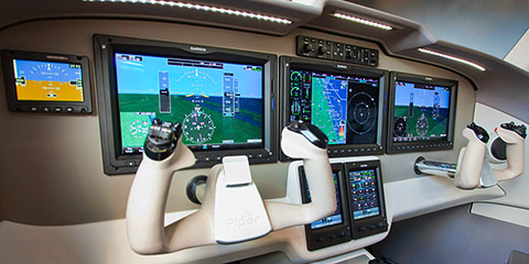 Piper Altaire's advanced cockpit