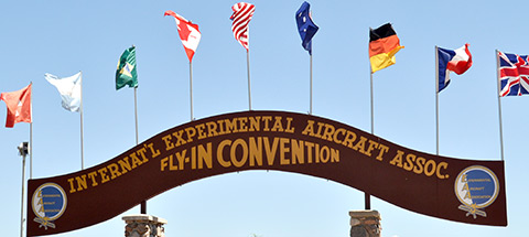 AirVenture entrance archway