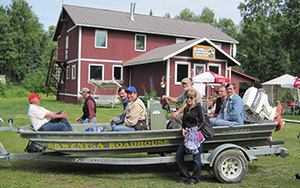 Skwentna Roadhouse taxi