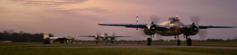 b25s ready for takeoff