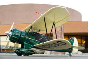 Aircraft at Convention Center