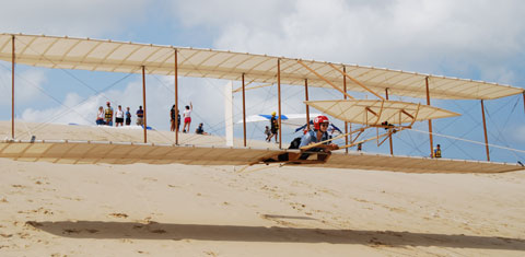 flying the glider