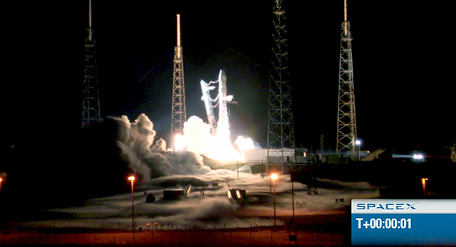 SpaceX private rocket launch