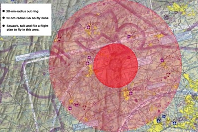 Temporary flight restriction