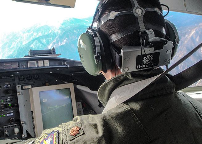 Advanced Brain Monitoring's wireless EEG headsets are among those used by Honeywell researchers to measure pilots' cognitive effort in the cockpit. Photo courtesy Advanced Brain Monitoring.