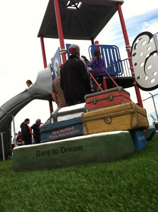 New Bedford Regional Airport playground.