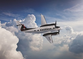 The King Air is among many general aviation aircraft Textron is pitching for special missions. Textron Aviation photo.