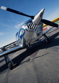 Bud Wrightington’s 1946 Globe Swift is one of several classics based at PYM.