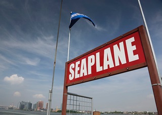 A seaplane base on the East River turns an hours-long drive from Manhattan to the Hamptons into a brief flight.