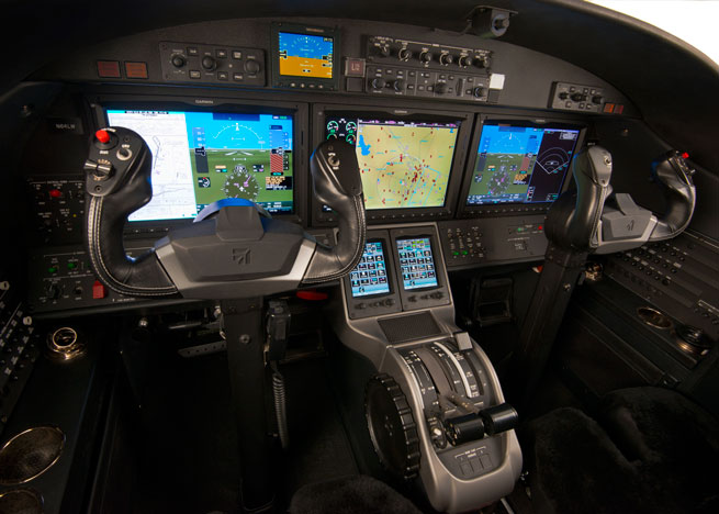 The Alpine Edition CJ2+ modification package includes the installation of a Garmin G3000 and Automatic Dependent Surveillance-Broadcast capability.