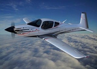Computer graphic rendering of the M10J exterior courtesy of Mooney International.