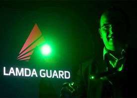Frost & Sullivan applauded Lamda Guard for developing a specialized film that can protect pilots from laser attack. PRNewsFoto/Frost & Sullivan.