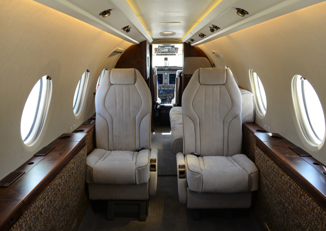 The Nextant 400Xti features an upgraded cabin and systems.