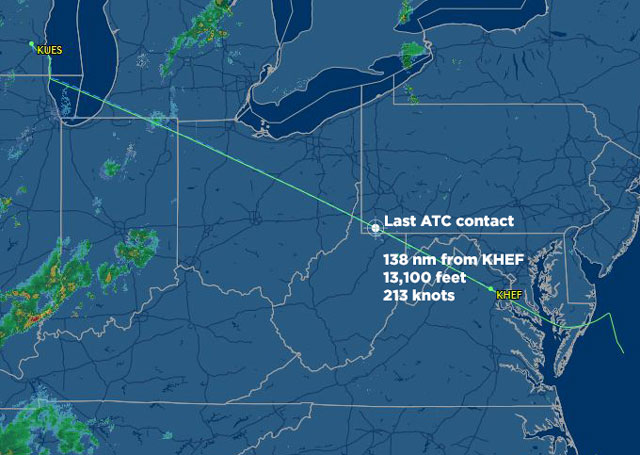 FlightAware map image with images overlaid based on FlightAware data.