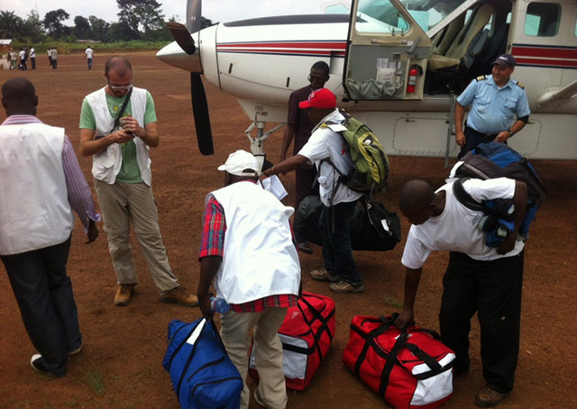 Mission Aviation Fellowship is using general aviation to combat the Ebola crisis. Photo by MAF's Nick Frey.