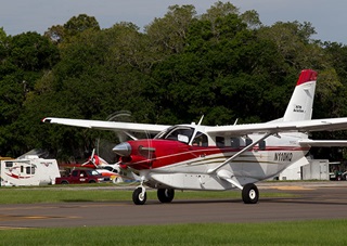 A Quest Kodiak arrives at Sun ‘n Fun April 20.