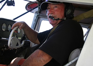 Bill Corbett today flies a Taylorcraft inherited from a friend. No longer fish spotting, Corbett continues a love of aviation that started at age 14 when he fueled planes, propped them, and pumped gas. He loves it. “I couldn’t picture myself walking away from an airport,” he said.