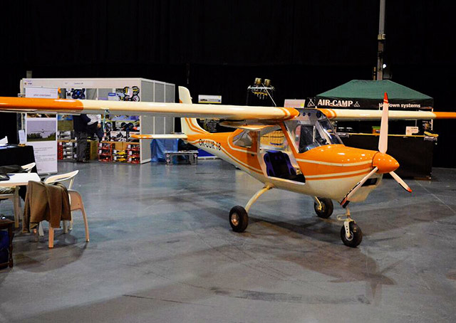The Merlin single-seat airplane, built by TechPro Aviation, is advertised as a $35,000 kitplane that can be built in 15 days.