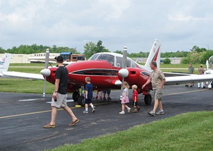 Families came out to Clermont County Airport for the 2015 Sporty's Fly-In and Open House.