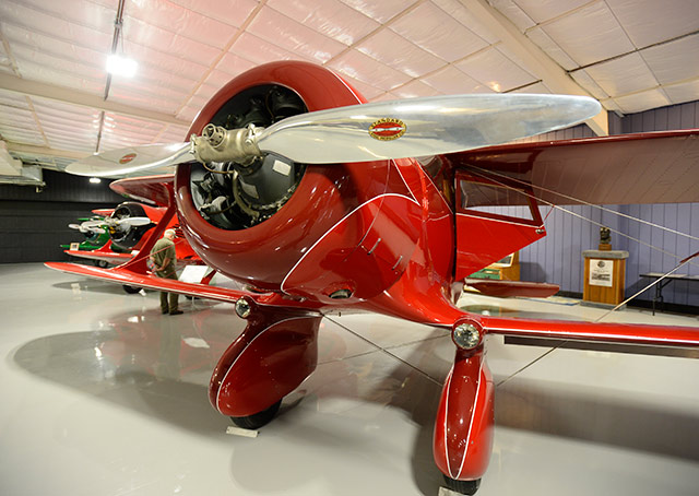 This Beechcraft 17R-1 is listed as the first Beechcraft design. Photos by David Tulis.