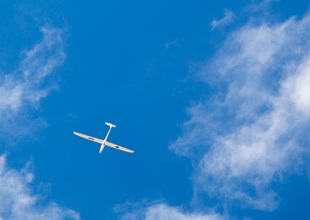 A U.S. Air Force team glider competes at the U.S. National Aerobatic Championships Sept. 21.