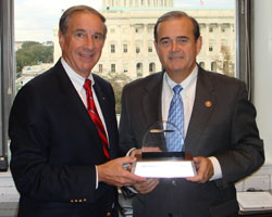 Phil Boyer and Rep. Jerry Costello