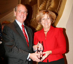 Boyer receives prestigious Donald Engen Trophy