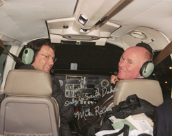 &ldquo;Only in South Dakota,&rdquo; Rounds wrote to opponent Mark Barnett (right), to whom he offered a ride when the two were campaigning against one another in the Republican gubernatorial primary.