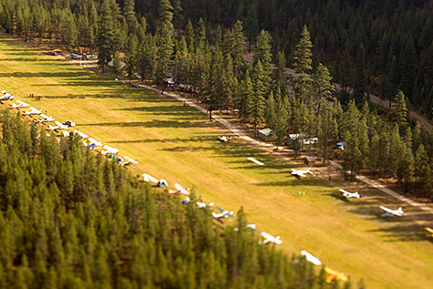 Backcountry airstrip