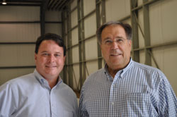 Indiana Secretary of State Todd Rokita and AOPA President Craig Fuller